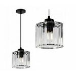 Toolight Kristalna stropna svetilka APP511-1CP Black