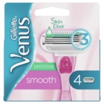 Gillette Venus Sensitive Smooth nadomestne glave 4 kos