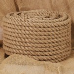 vidaXL Vrv iz jute 50 m dolžina 24 mm debelina