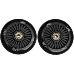 Rezervna kolesa za freestyle skuter - 100 mm PU, črna, 2 kosa