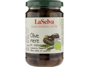 LA SELVA BIO črne olive La Selva 310g