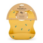 PETITE&MARS Silikonski oprsnik Take&Match Ocher Cacti 6m+