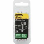 STANLEY kovice iz aluminija 4,7X9,5mm, 15 kos, 1-PAA66T