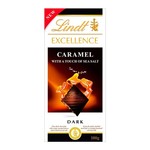 Lindt Excellence Caramel à la Pointe de Sel - 100 g