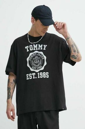 Bombažna kratka majica Tommy Jeans moška