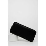 Usnjena denarnica Answear Lab ženski, črna barva - črna. Velika denarnica iz kolekcije Answear Lab. Model izdelan iz naravnega usnja.