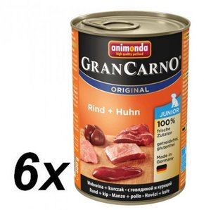 ANIMONDA Grancarno Junior okus:govedina in piščanec 400 g