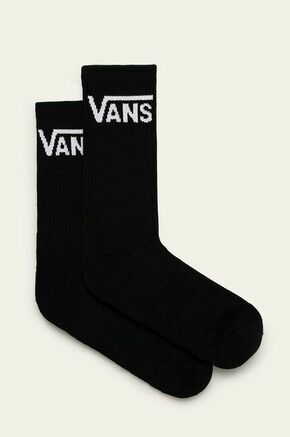 Vans nogavice - črna. Nogavice iz kolekcije Vans. Model izdelan iz enobarvnega materiala.