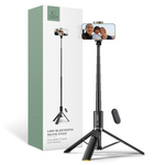 Tech-protect L08S bluetooth selfie stick, črna