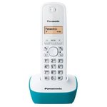 Panasonic KX-TG1611FXC brezžični telefon, DECT, beli/modri/svetlo zeleni