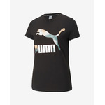 Puma Classics Logo Majica Črna