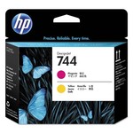 HP 744 (F9J87A), originalna tiskalna glava, purpurna, Za tiskalnik: HP DESIGNJET Z5600