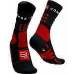 Compressport Hiking Socks Black/Red/White T3 Tekaške nogavice