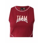 ADIDAS SPORTSWEAR Športni top rosé / burgund / bela