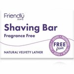 Friendly Soap Shaving Bar Fragrance Free naravno milo za britje brez dišav 95 g