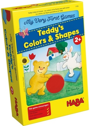 Haba Moja prva igra za otroke Teddy barve in oblike