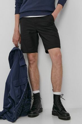 Dickies Hlače - črna. Kratke hlače iz zbirke Dickies. Model narejen iz tkanina.