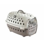 Stefanplast Gulliver Travel Chic svetlo siva/bela 50x34,5x32 cm