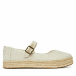 Espadrile Toms Carolina Mary Jane 10021863 Écru