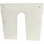 Osculati Stern protection plate white 420 x 340 mm