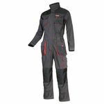 KOMBINEZON ZA©ČITNI TEMNO SIV - RDEČ 3XL (60) LAHTI L4150360