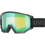 UVEX Athletic FM Black Mat/Mirror Green Smučarska očala