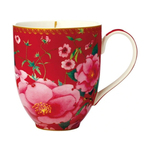 MAXWELL & WILLIAMS lonček mug Silk Road, 440 ml, rdeč, porcelan