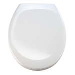 Bela WC deska z enostavnim zapiranjem Wenko Premium Ottana, 45,2 x 37,6 cm