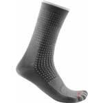 Castelli Premio 18 Sock Gunmetal Gray 2XL Kolesarske nogavice