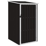 shumee Vrtna lopa rjava 87x98x159 cm pocinkano jeklo
