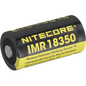 Nitecore Li-Ion polnilna baterija 18350 • 3