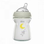 CHICCO steklenička Baby glass Natural Feeling 250 ml nevtralno 0m +