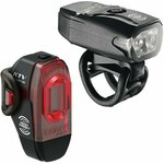 Lezyne KTV Drive / KTV Pro Smart Črna Front 200 lm / Rear 75 lm Kolesarska luč