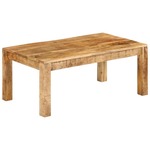 vidaXL Klubska mizica 100x55x40 trden mangov les
