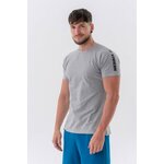 Nebbia Sporty Fit T-shirt Essentials Light Grey L Fitnes majica
