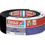 Trak za popravilo tekstila 74613 Trak za lepljenje, 50 m x 50 mm, črn