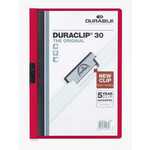 Durable mapa Duraclip 30 (2200), A4, rdeča