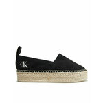 Espadrile Calvin Klein Jeans Platform Espadrille Ml Btw YW0YW01378 Black BEH