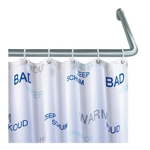 Univerzalen nosilec za zaveso za prho Wenko Shower Curtain Rod