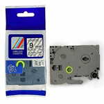 Toner123 Kompatibilen trak za Brother TZe-121 / TZ-121 / PT / P-Touch 9mm - črn izpis / prozoren trak
