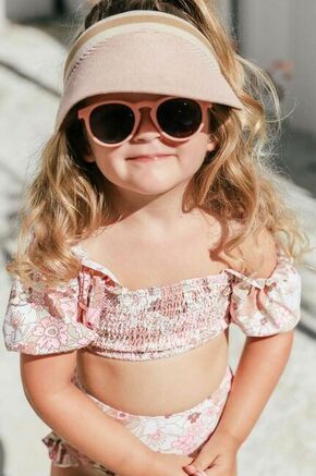 Otroška sončna očala Elle Porte roza barva - roza. Otroški sončna očala iz kolekcije Elle Porte. Model z enobarvnimi stekli in okvirji iz plastike. Ima filter UV 400.