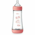 CHICCO Perfect5 silikonska steklenička za punčko 300 ml