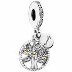 Pandora Srebrn obesek Family roots 791728CZ