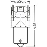 Osram ŽARNICA LED P21W LEDriving SL 12V 1,4W 7506DWP-2BL BA15s 2BL