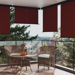 Balkonska stranska tenda 170x250 cm rjava
