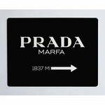 Črna namizna podloga Black Prada - Little Nice Things
