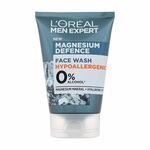 L´Oréal Paris Men Expert Magnesium Defence Face Wash čistilni gel za vse tipe kože 100 ml za moške