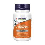 L-Teanin NOW, 100 mg (90 žvečilnih tablet)