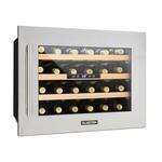 Klarstein Vinsider 24D vgrajeni hladilnik za vino, 24 steklenic, 1 temperaturno območje