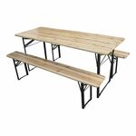 ARANEA vrtna garnitura Piknik 200x80x76 cm